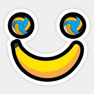 banana smile Sticker